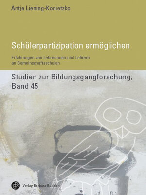 cover image of Schülerpartizipation ermöglichen